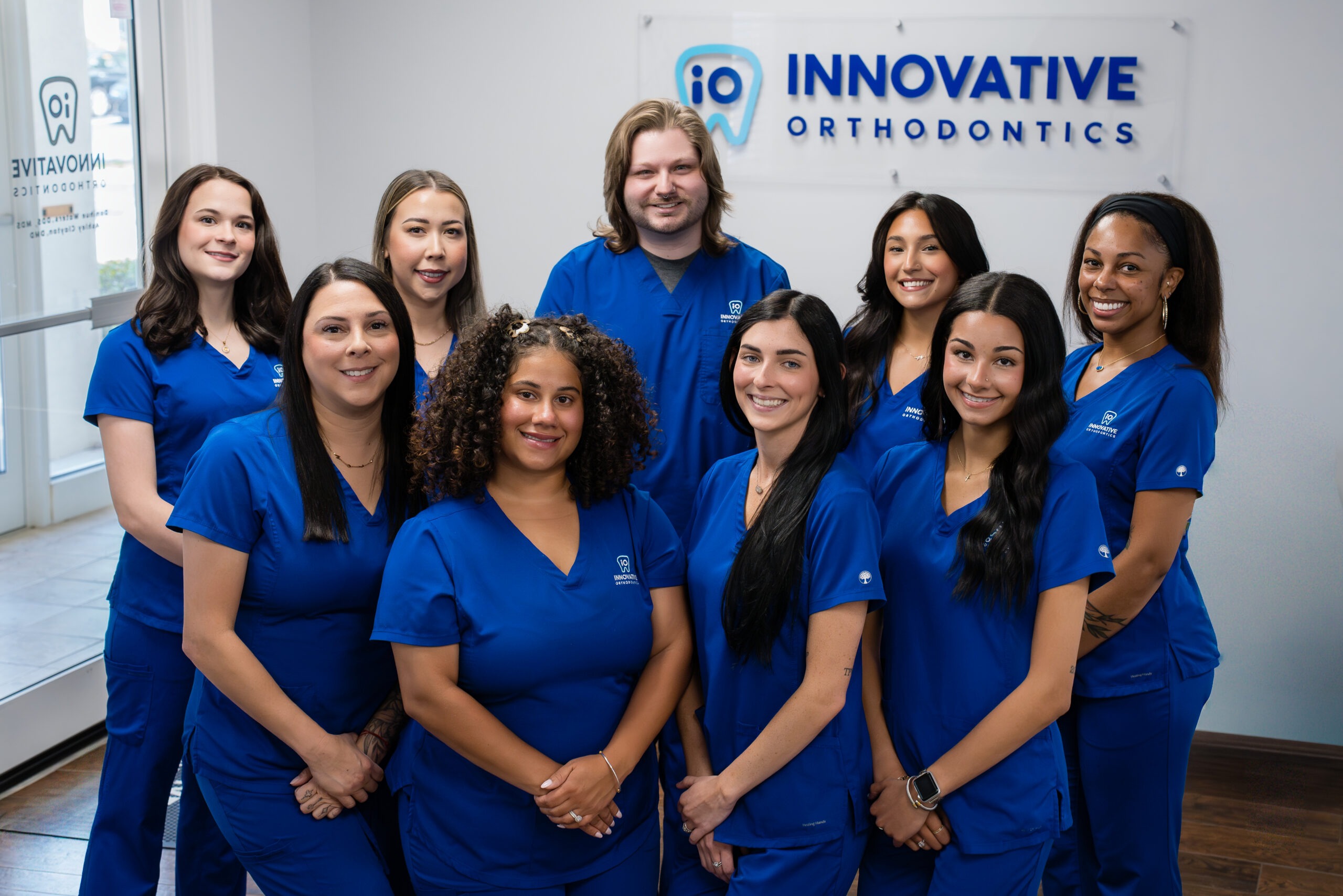 Innovative Orthodontics clinical team together